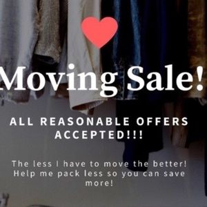 MOVING SALE! MAKE AN OFFER!